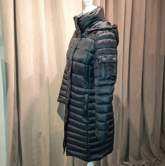 Lauren down/feather puffer coat - Picture 3 of 8